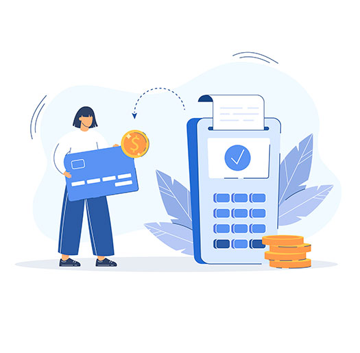 Pagando con tarjeta Tienda Online